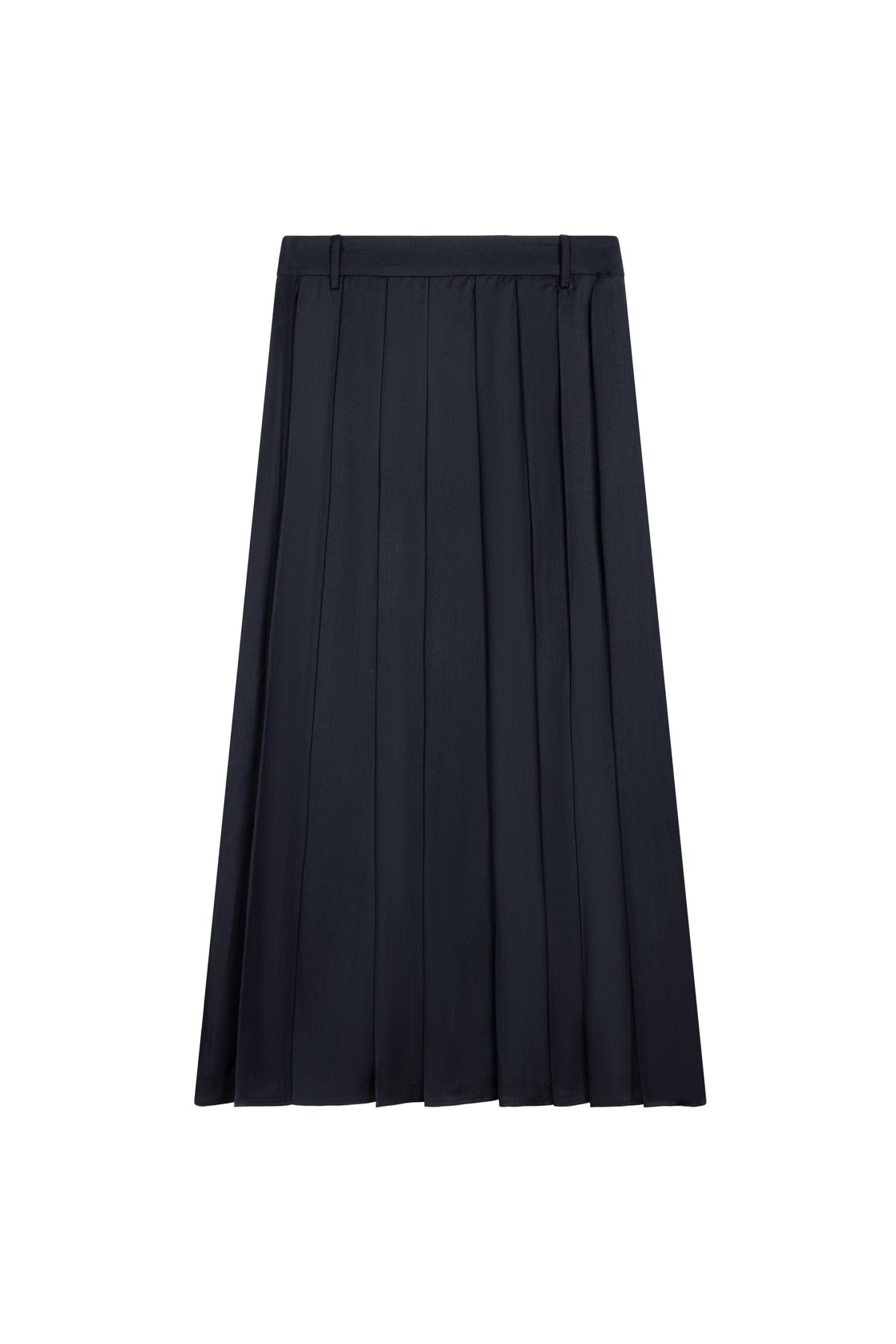 Front Pleat With Back Center Panel Skirt