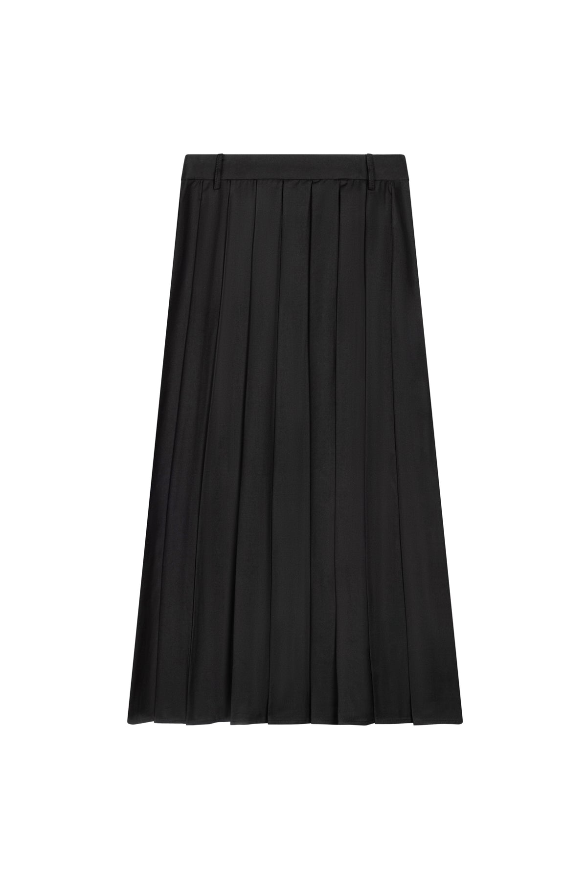 Front Pleat With Back Center Panel Skirt