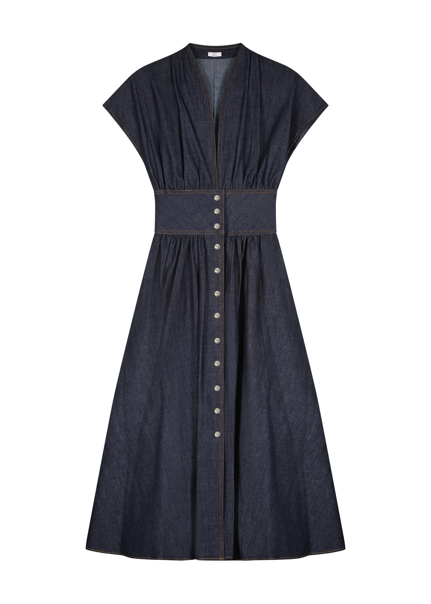 Wide Waistband Dress