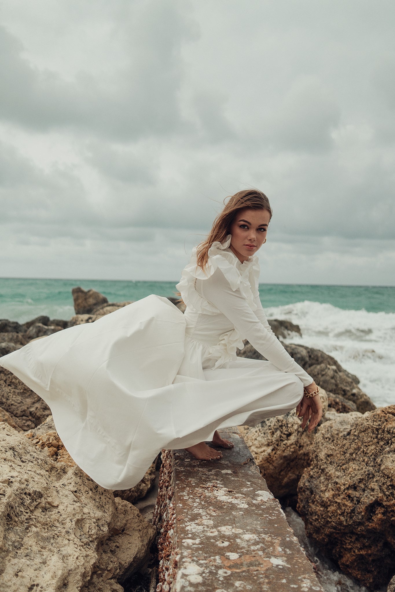 Ruffled Dress
