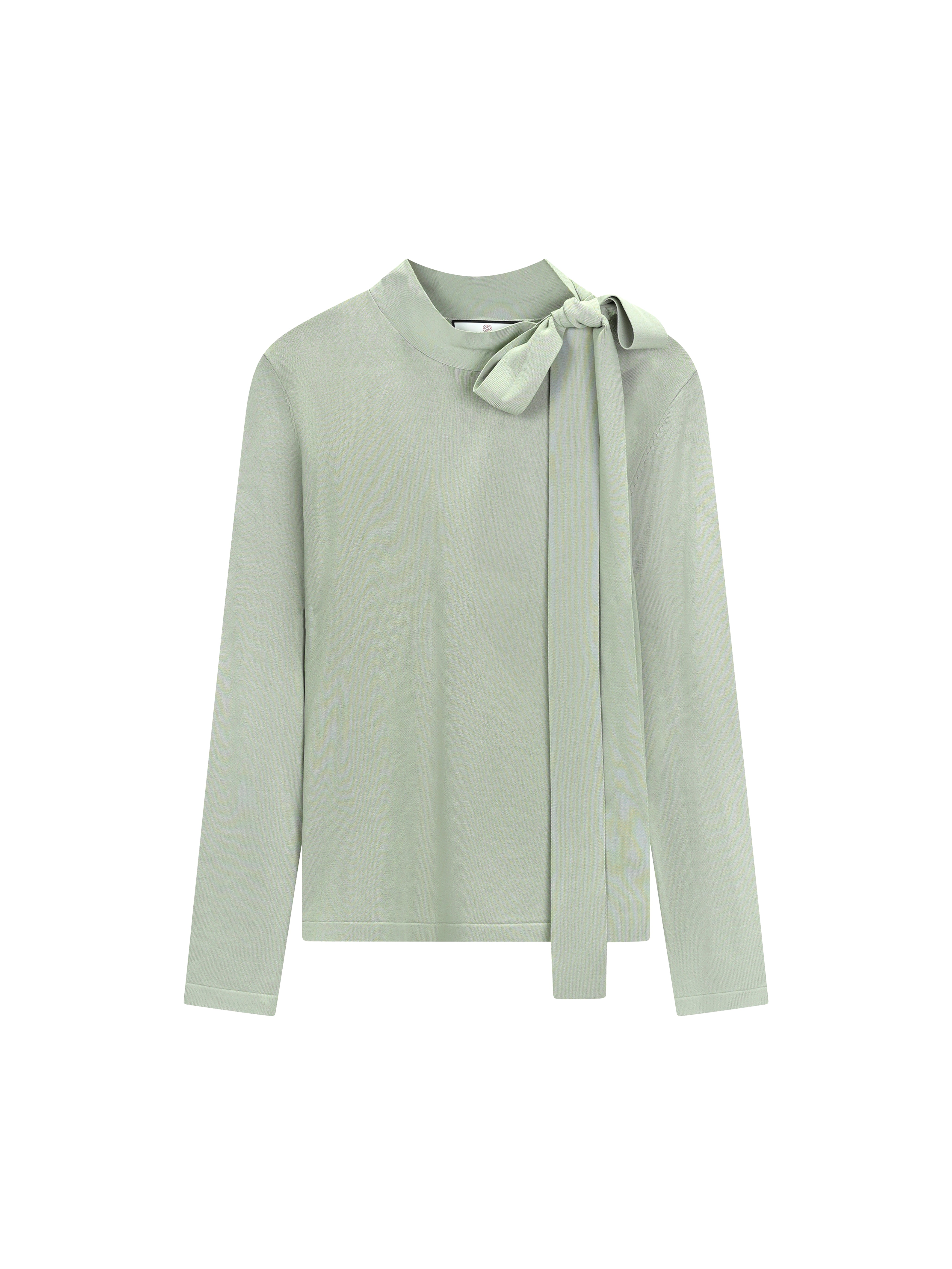 Side Bow Tie Sweater