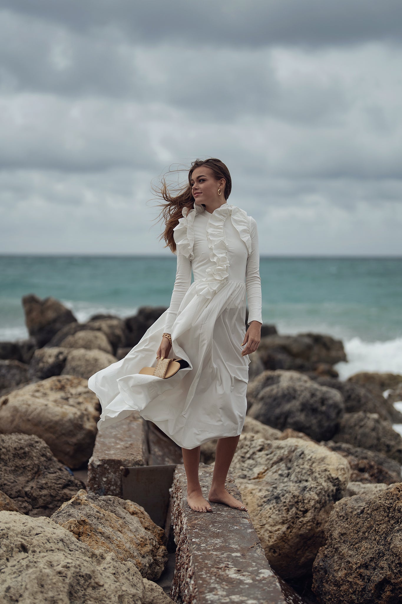 Ruffled Dress