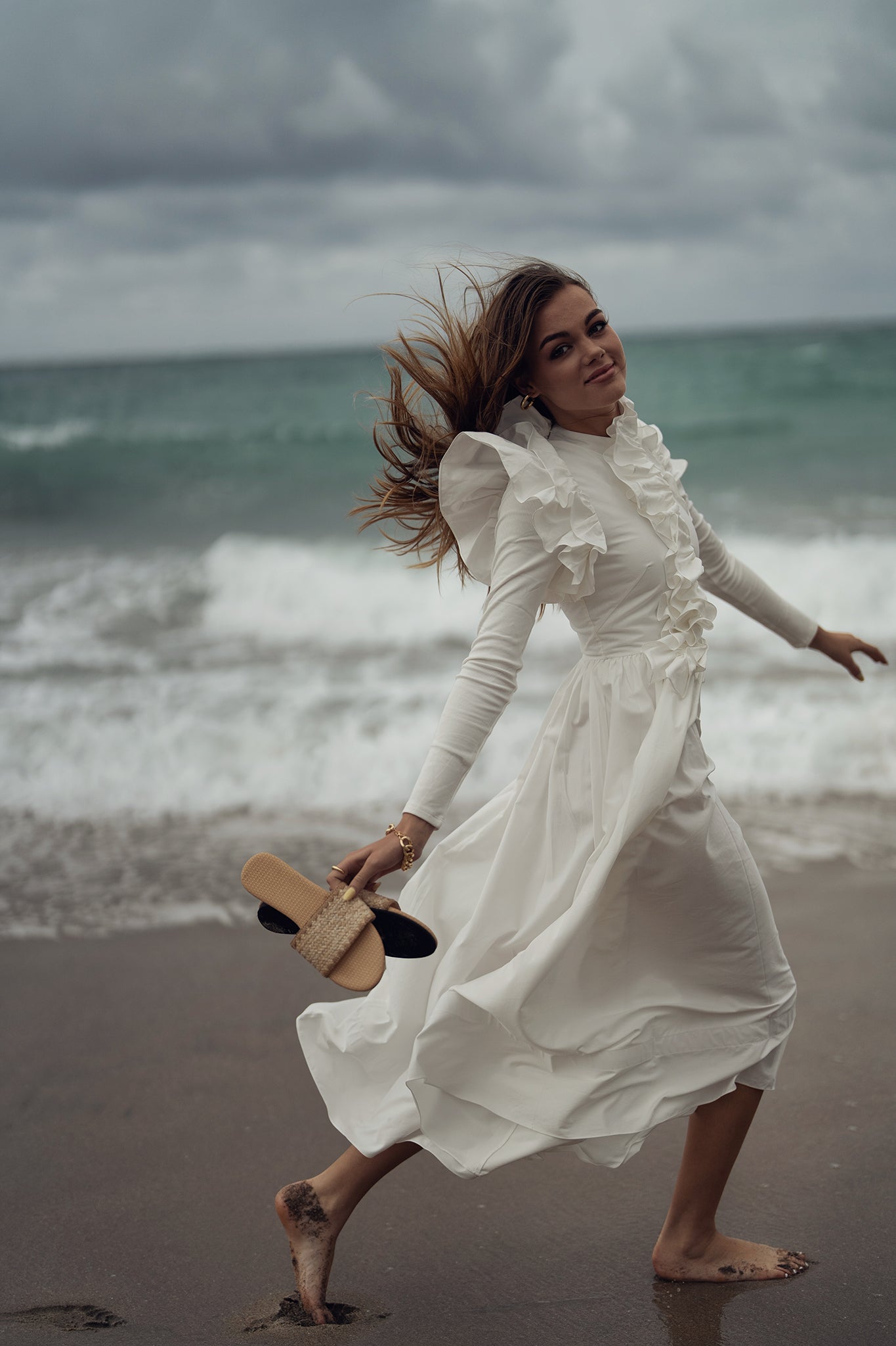 Ruffled Dress