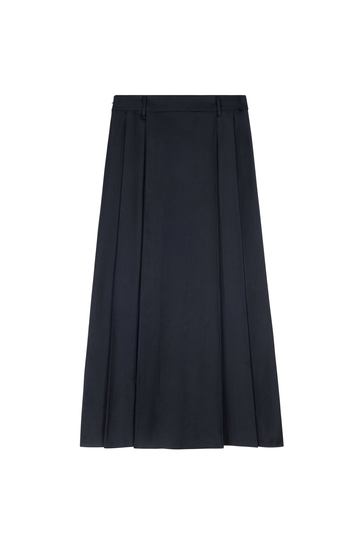 Front Pleat With Back Center Panel Skirt