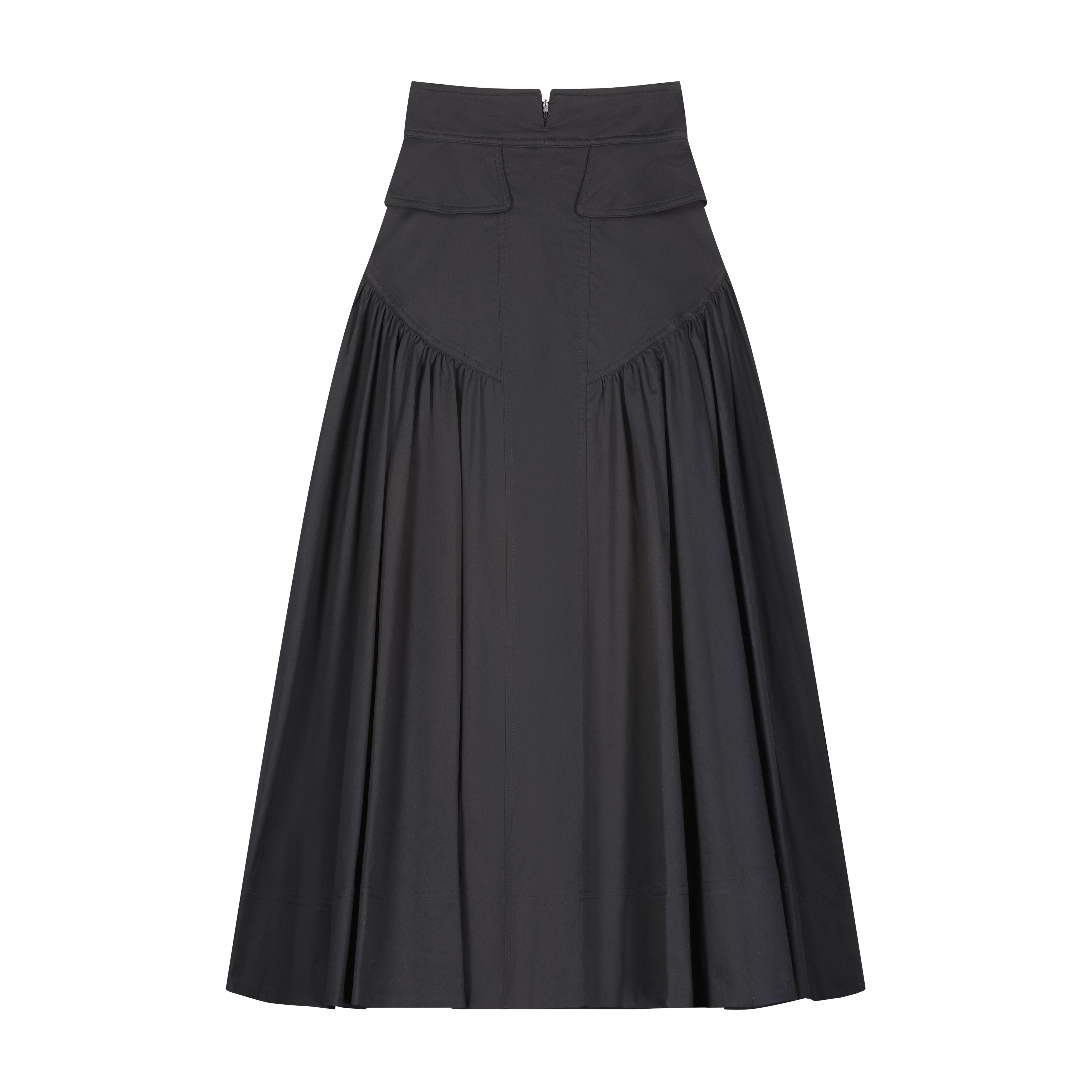 Flap Yolk Skirt