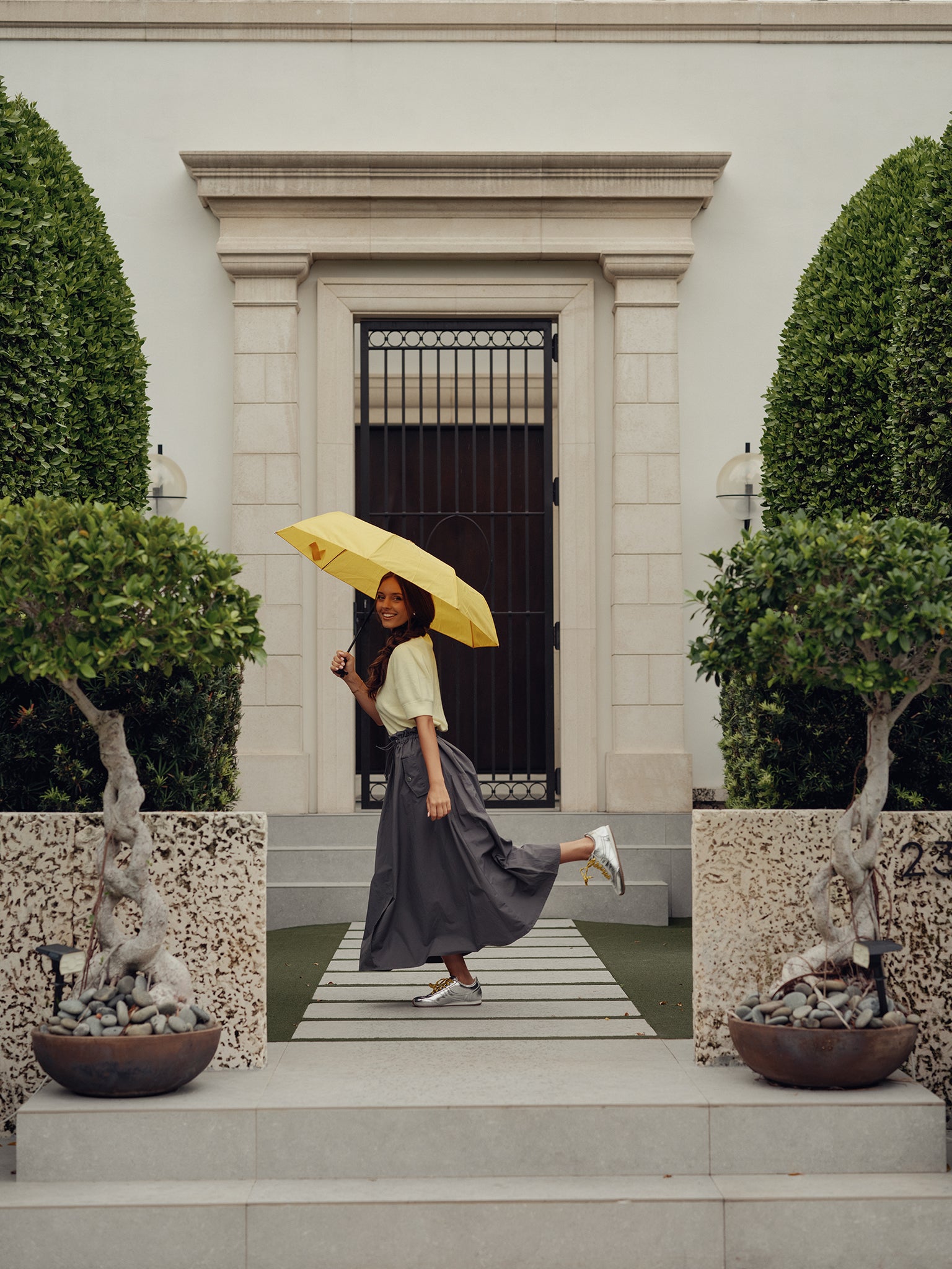 Double Drawstring 2 Pocket Skirt