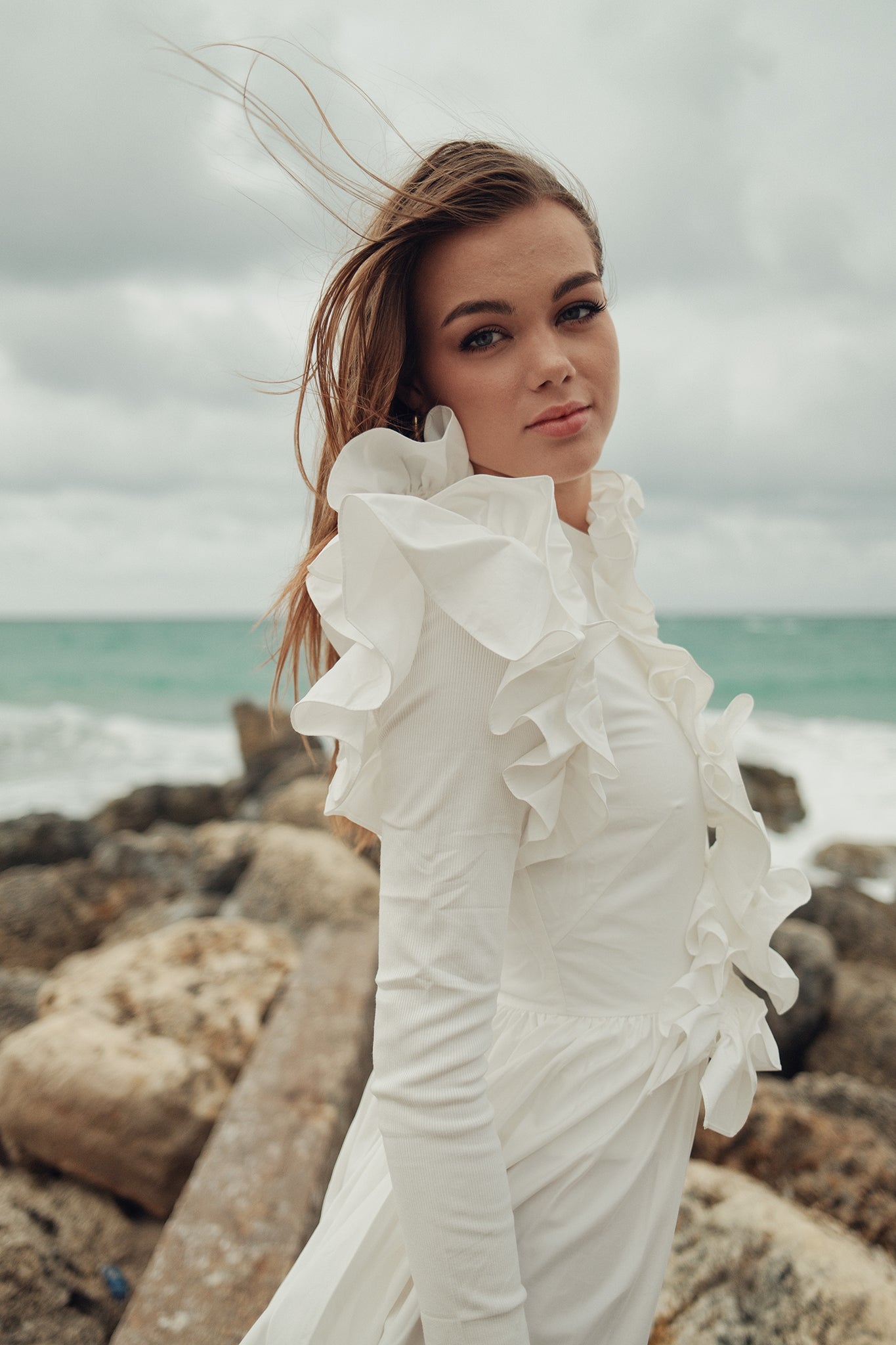 Ruffled Dress