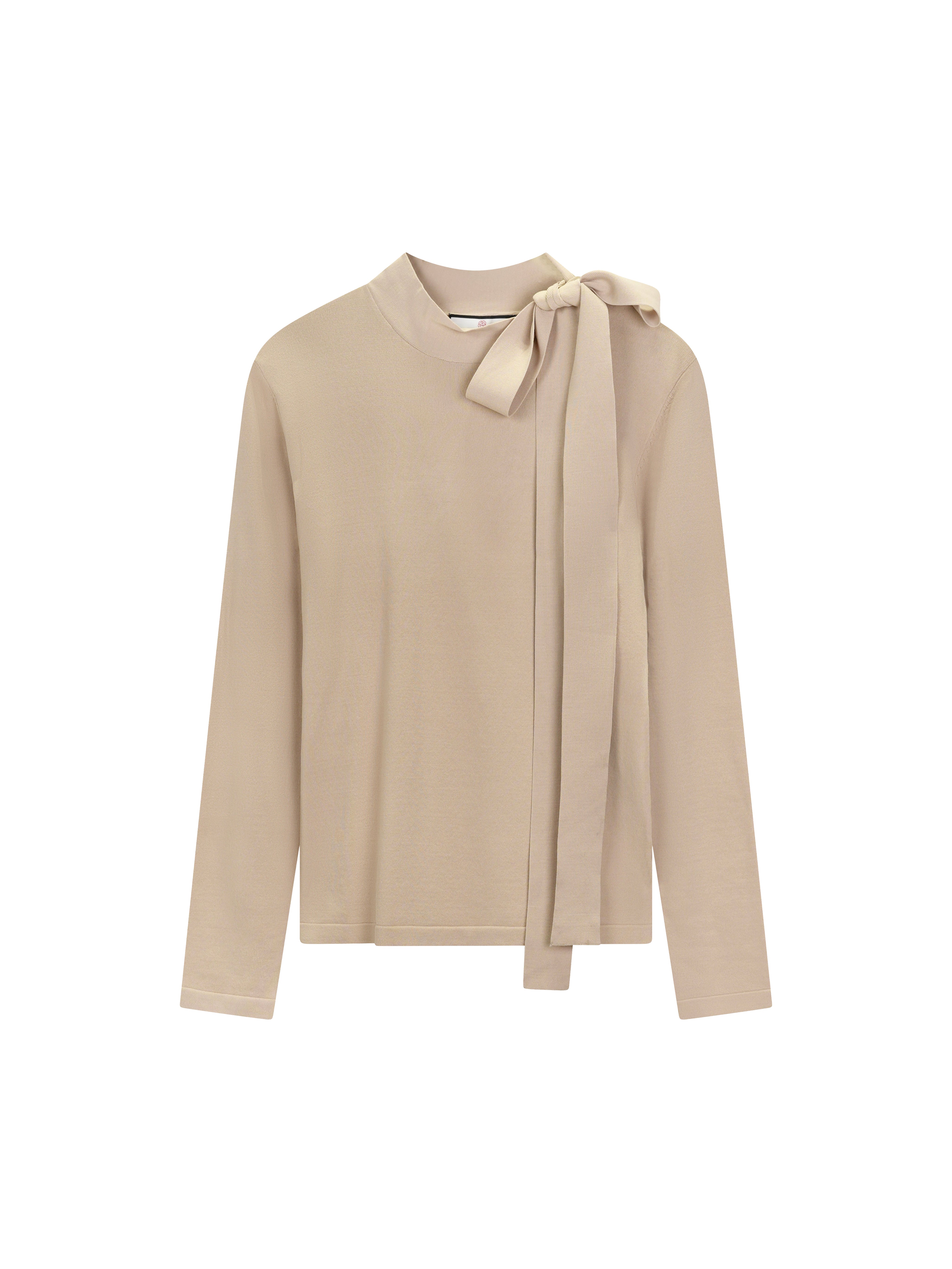 Side Bow Tie Sweater