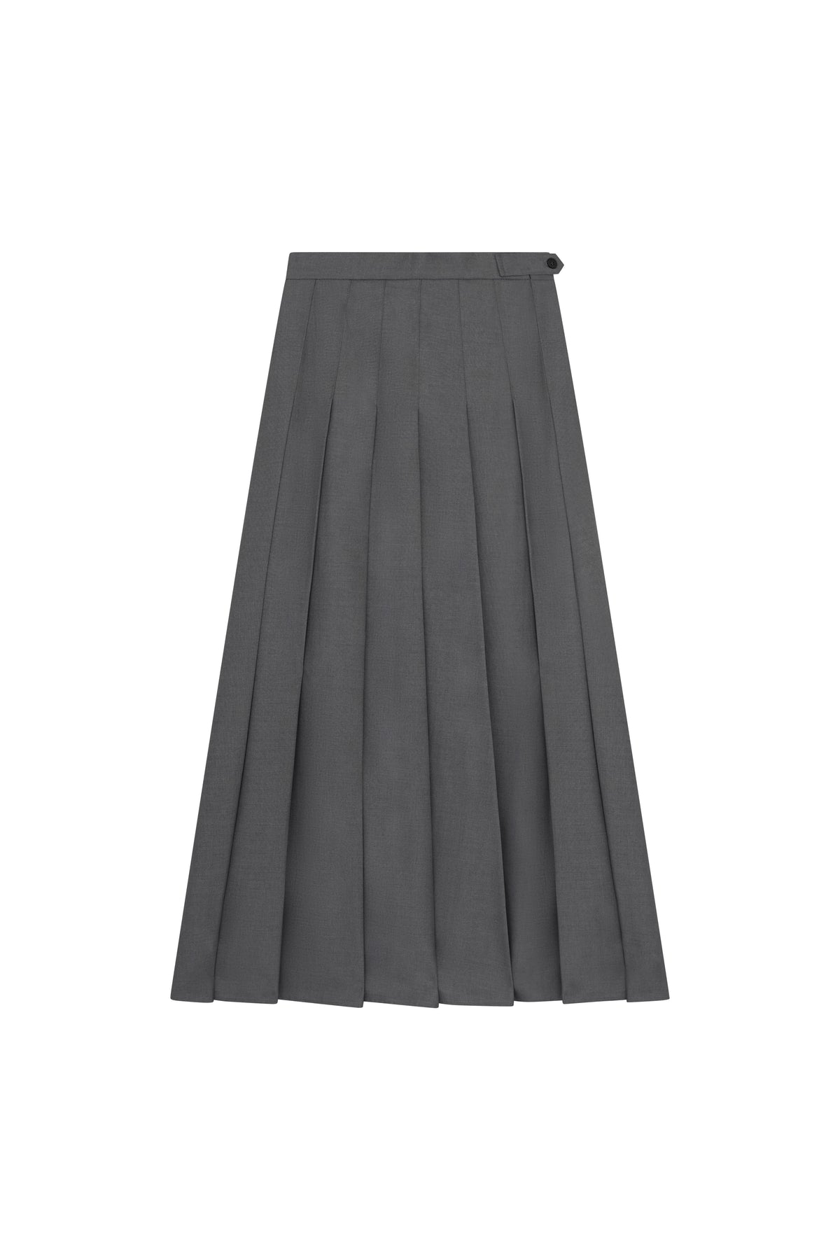 Pleated Skirt With Ribbon Detail