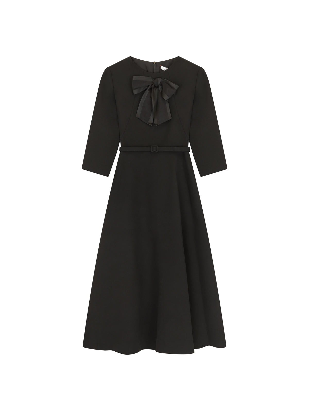 Black Dress With Bow