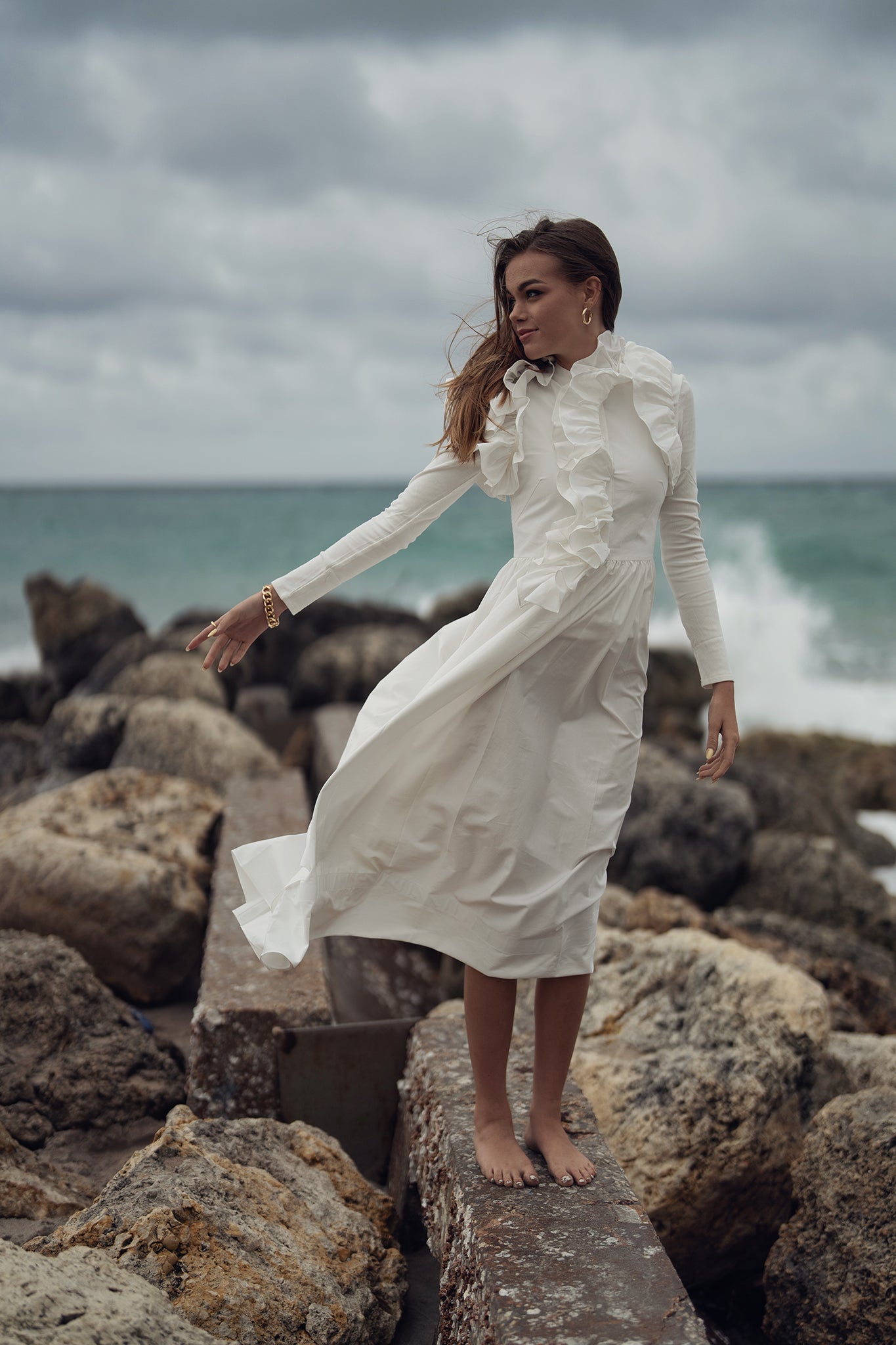 Ruffled Dress