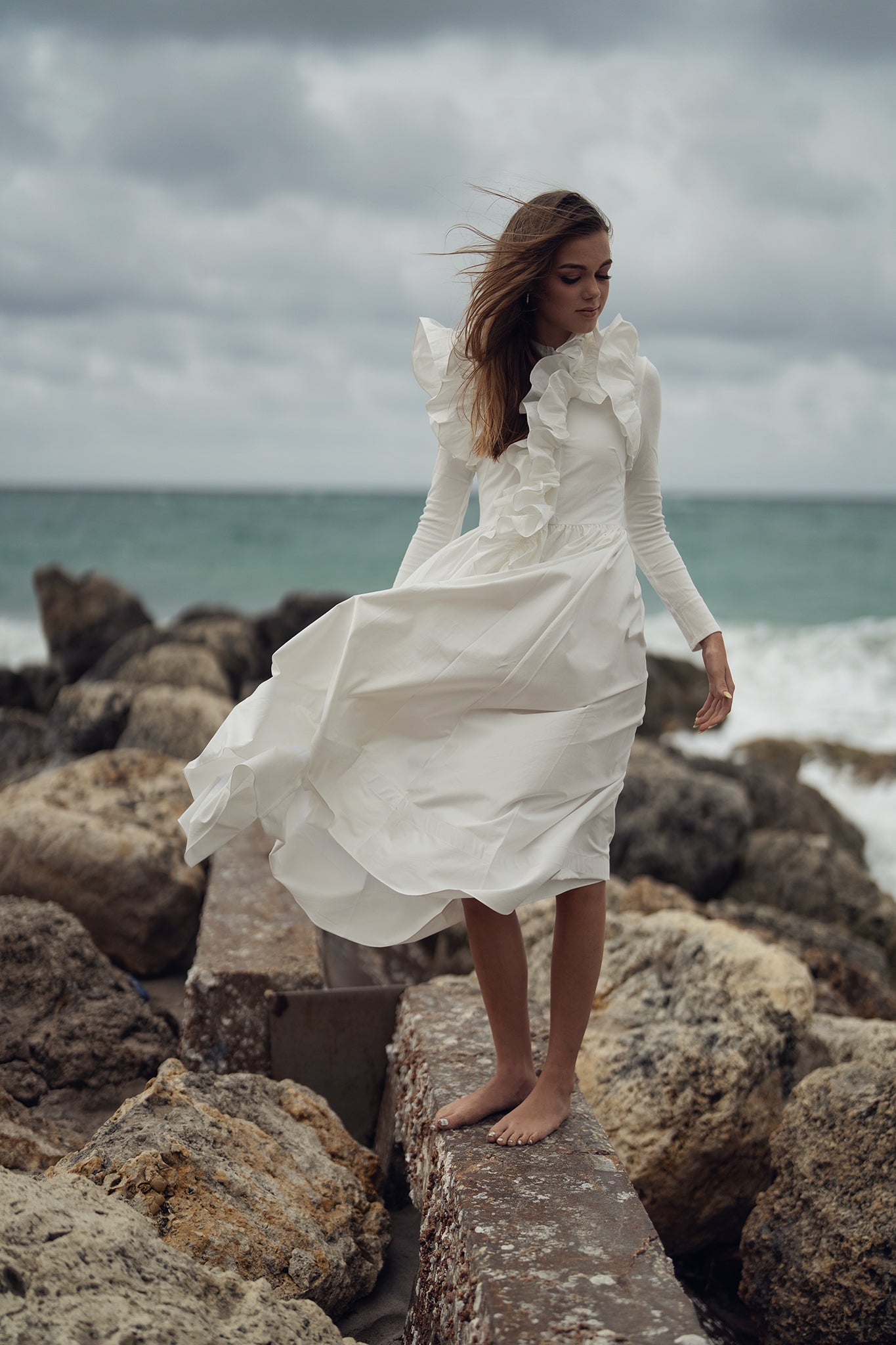 Ruffled Dress