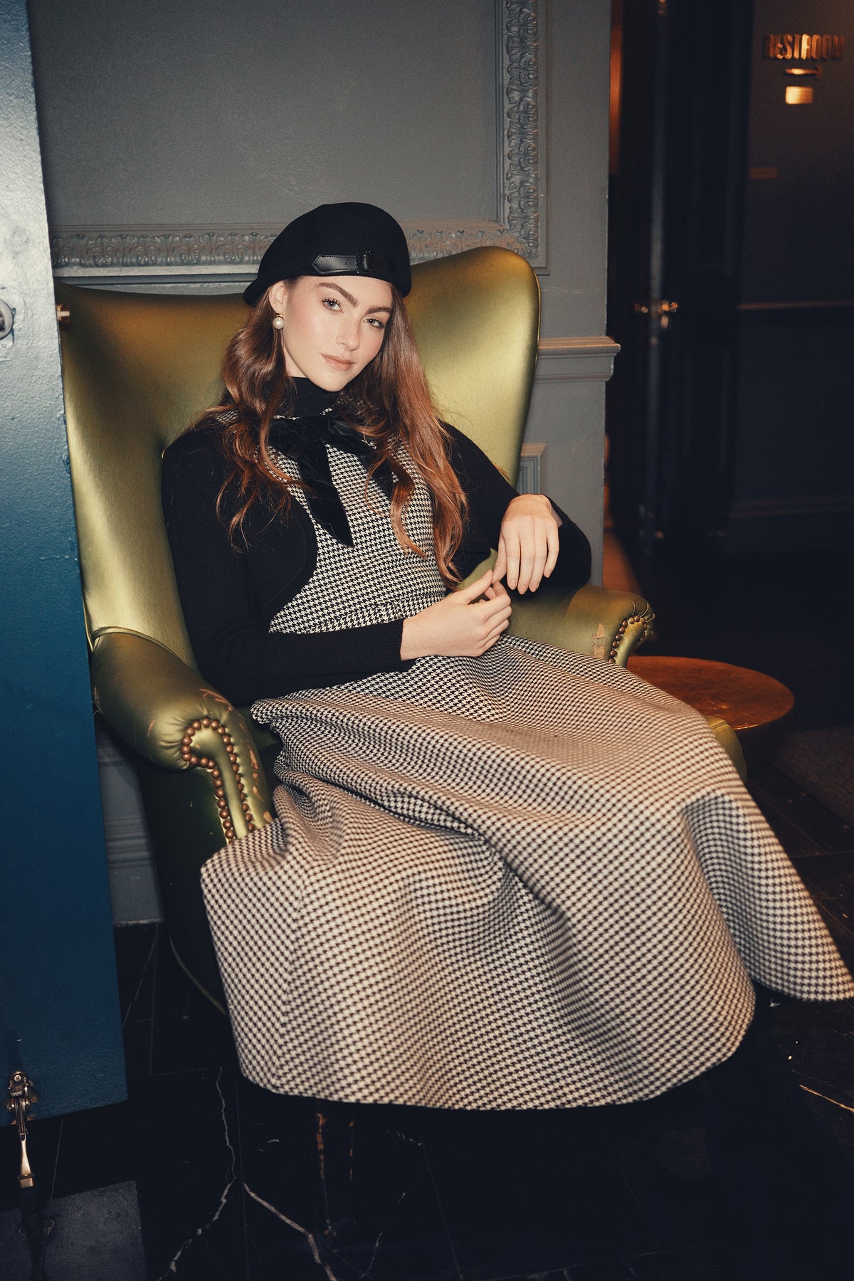 Houndstooth Jumper